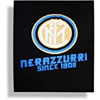 Manta cálida Decorativa de Microfibra Polar Juventus Inter Milan Roma Original 120 x 150 cm (Inter)